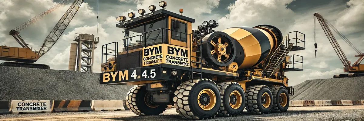 Подземный миксер BYM 4.5  Concrete Transmixer